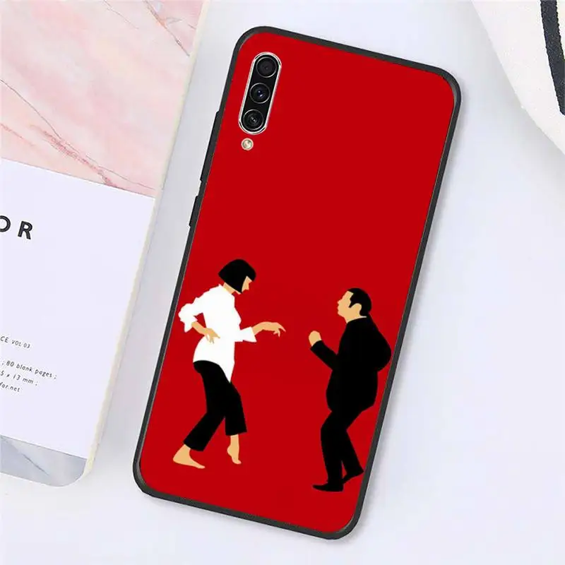 

American movie Pulp Fiction Phone Case For Samsung galaxy A S note 10 7 8 9 20 30 31 40 50 51 70 71 21 s ultra plus