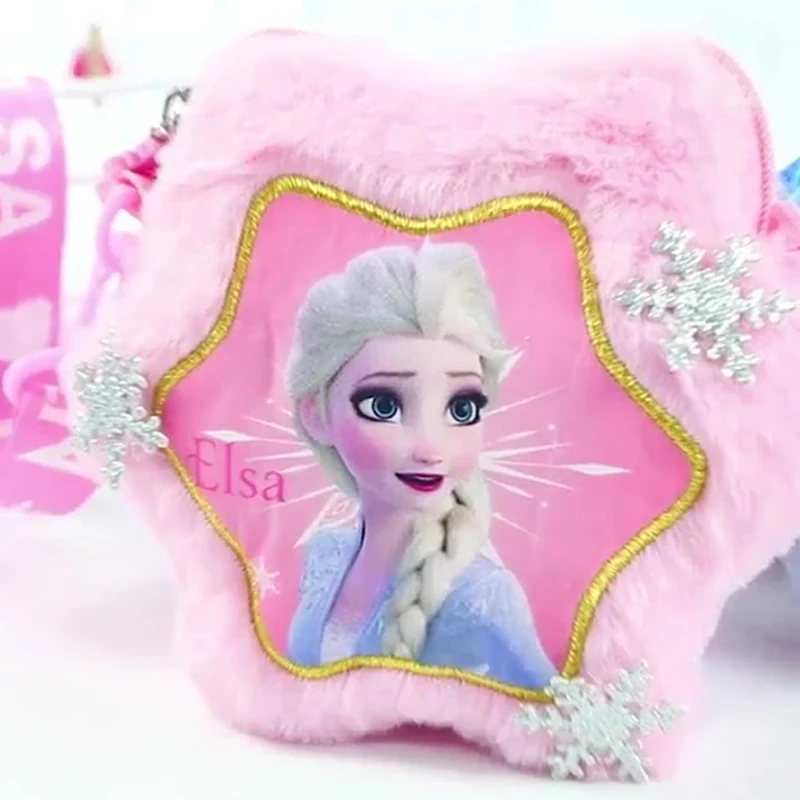 2020 Disney Эльзы из мультфильма &quotХолодное сердце&quot рюкзак для девочек плюшевая