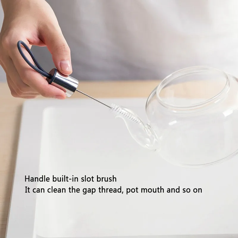 

Universal Cup Brush Household Kitchen Long Handle Brush Milk Bottle Brush Cup Brush No Dead End Cleaning Brush