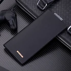 Мужской кошелек, клатч, бумажники из микрофибры и искусственной кожи, тонкие длинные бумажники для мужчин, тонкий кошелек, идеальный кошелек