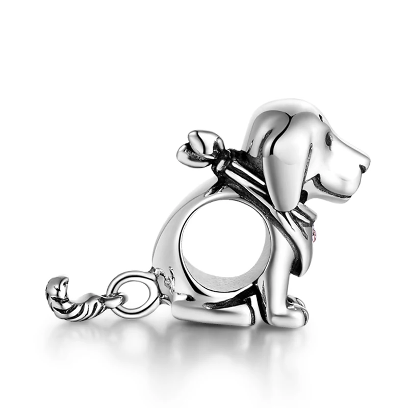 Подвески в виде собаки GW подходят для браслетов животных изготовления ювелирных