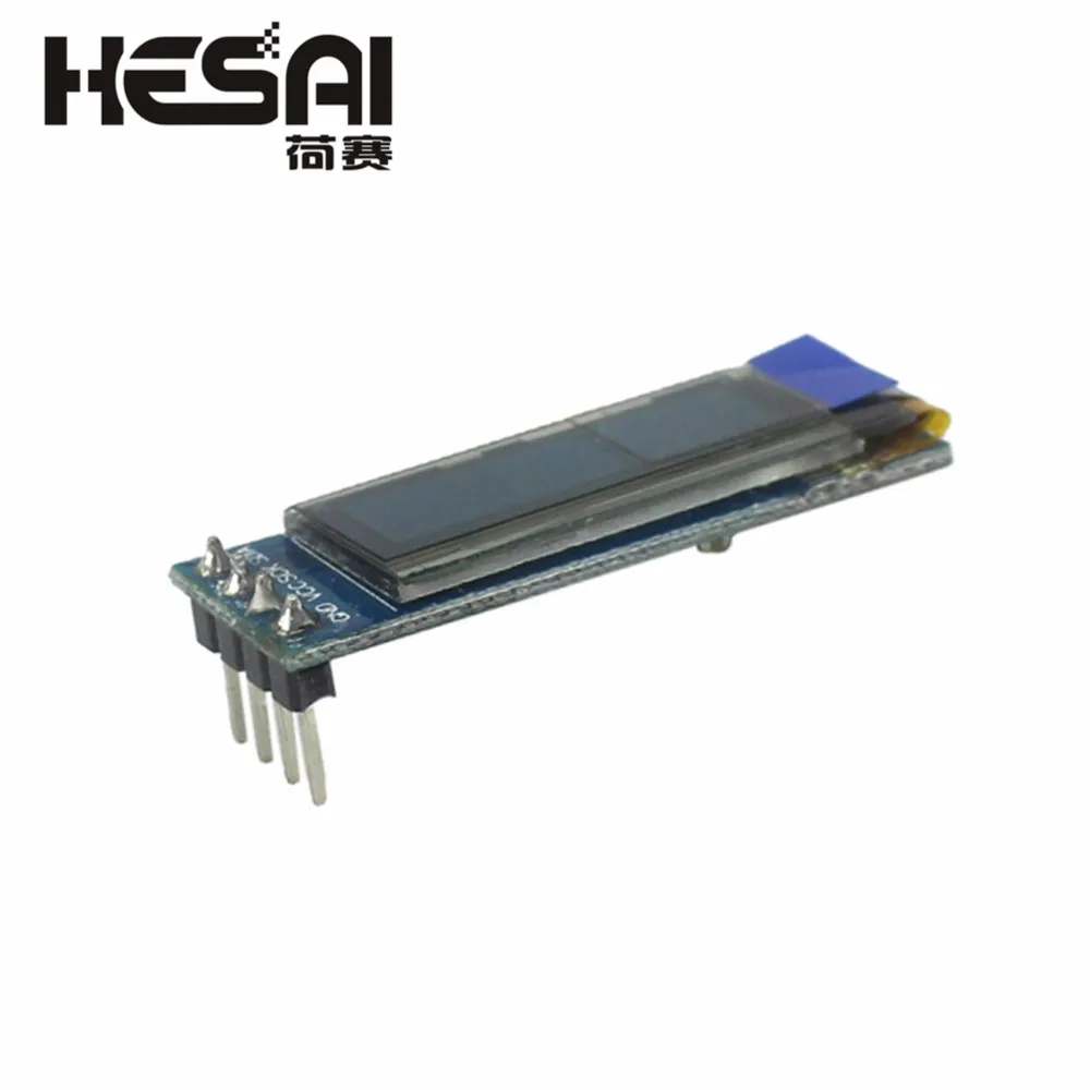 Светодиодный ЖК дисплей 0 91 дюйма 12832 белый и синий цвета 128X32 O светодиодный модуль