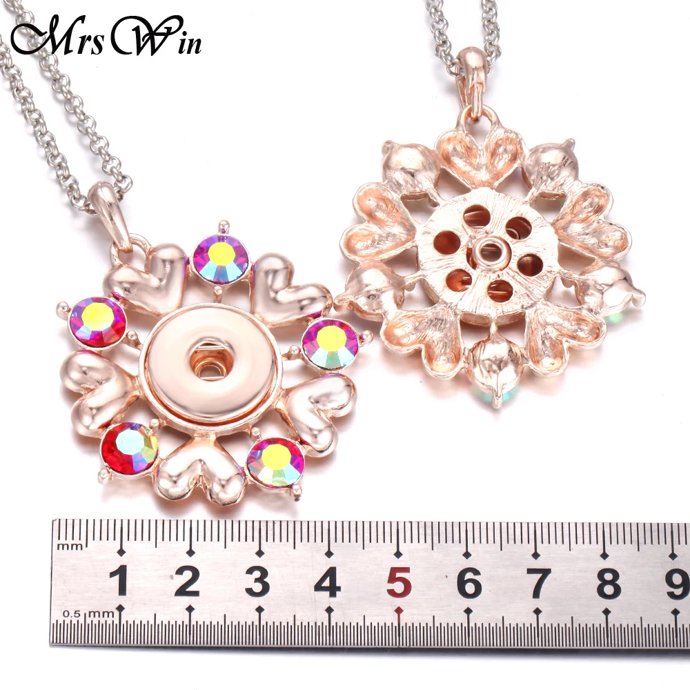 Женская Кнопка любовь ожерелье из розового золота ювелирные изделия для