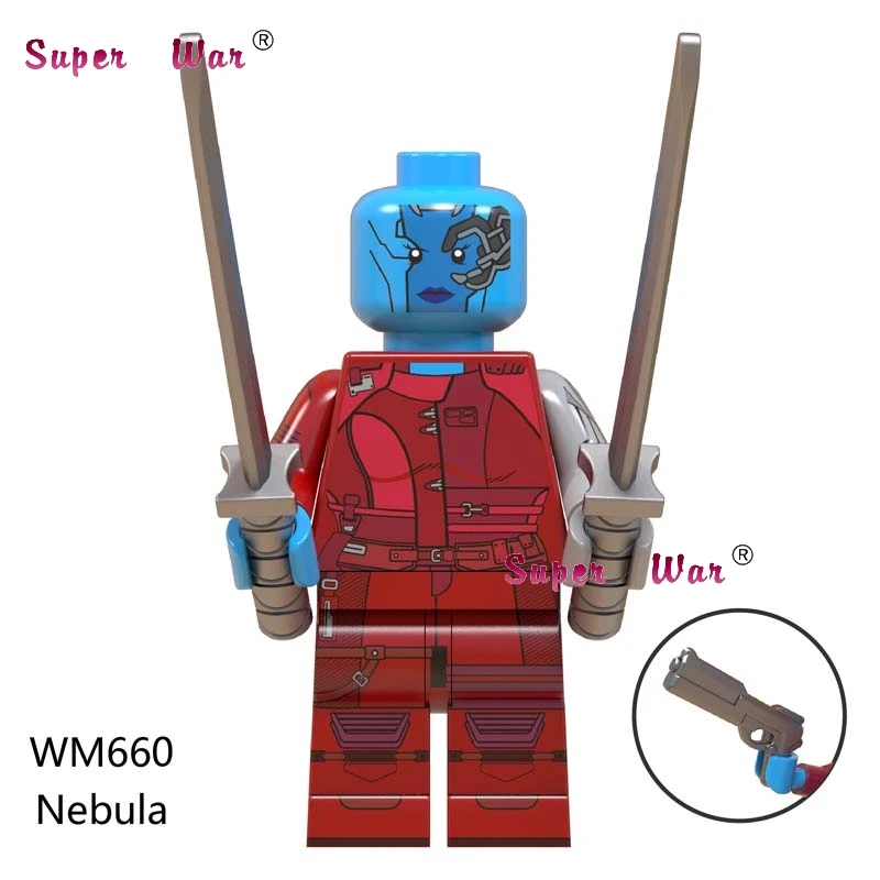 WM660 Одиночный Мстители эндгейм Доктор Стрэндж Тор Муравей Человек Алая ведьма Железный человек Марвел Капитан война машина строительные кубики, детские игрушки - Цвет: WM660