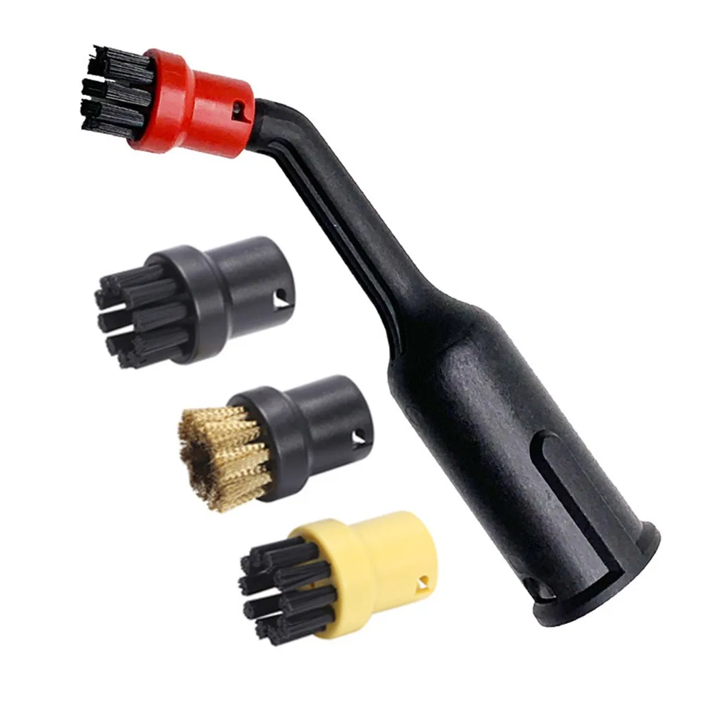 

Detail Jet Nozzle Red Yellow Black Gold Round Brush Suitable For Karcher SC2 / SC3 /SC4 For Home Household Cleaning Tools