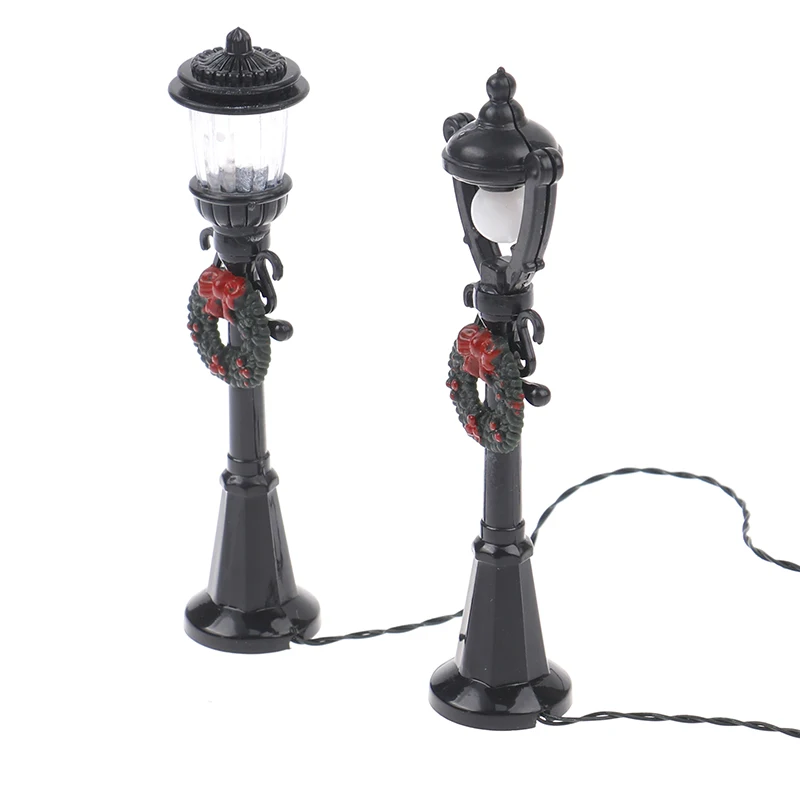 Новинка 1/12 мини-кукольный домик модель стула с освесветильник ением Миниатюрные