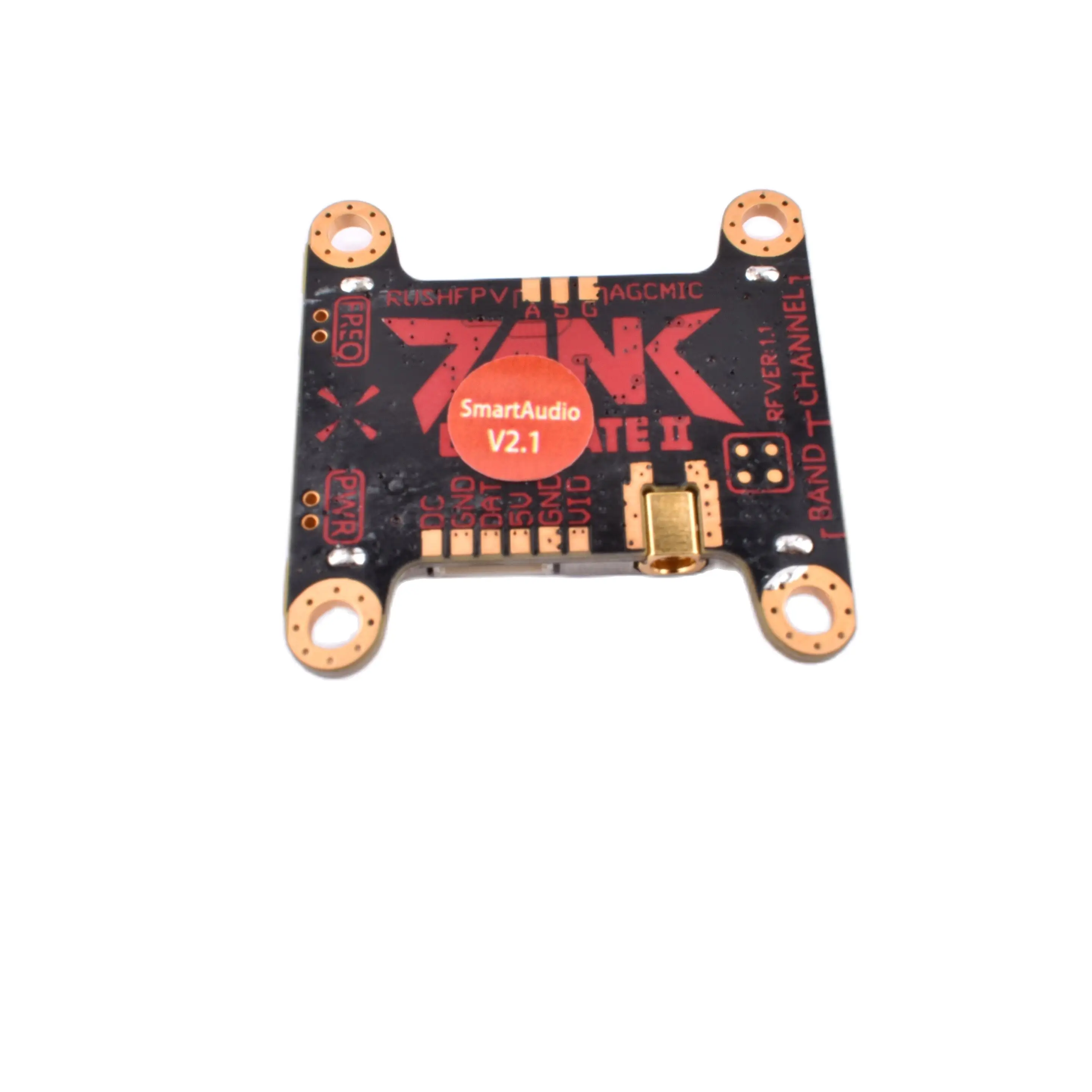 RUSH TANK II V2.1 5 8G 48CH Raceband Питер/25 800 МВт переключаемый 2 8S VTX для RC FPV Racing Freestyle Nazgul5
