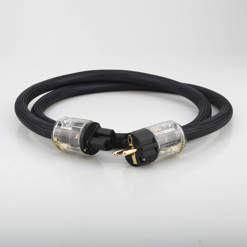 Высококачественный Audiocrast P102 + DW18 Hi End Schuko Кабель питания Fi для проигрывателя DAC