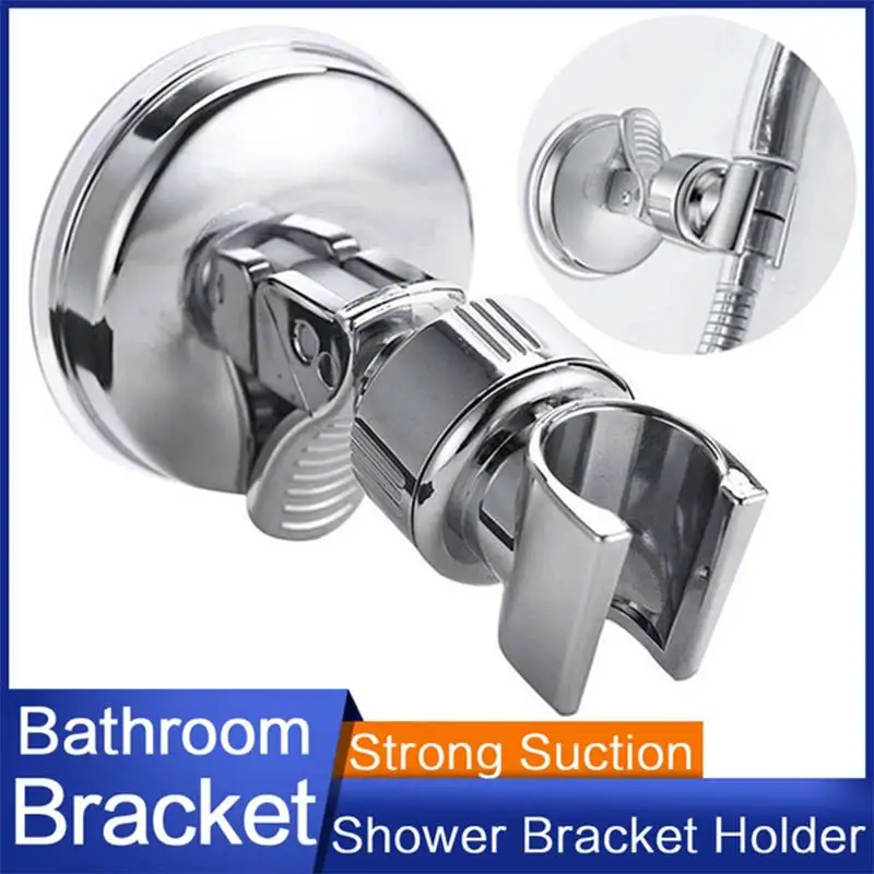 Powerful Suction Cup Shower Head Holder Base Bathroom Nozzle Fixing Wall Bracket Accessories | Дом и сад