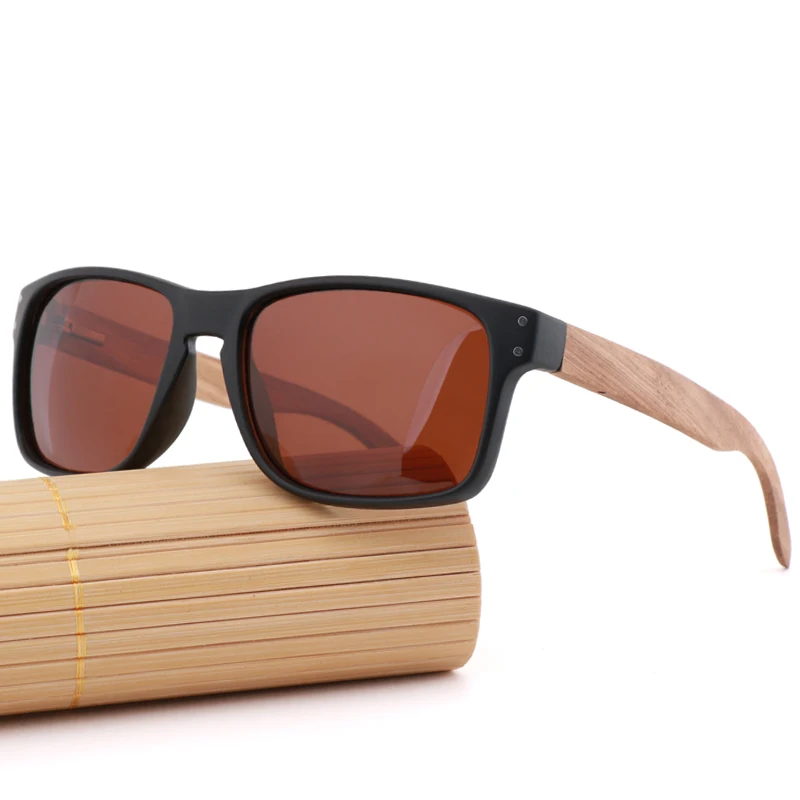

Luxury Fashion Wood Sunglasses Women Retro Brand Designer Polarized Lens Vintage Eyewear Accessories Sun Glasses For Men UV400