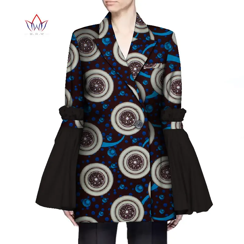 Дропшиппинг в африканском стиле для женщин Зимнее пальто девочек верхняя одежда