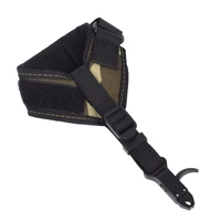 1pcs camo release aid compound bow trigger caliper strap wrist band accessories archery bow