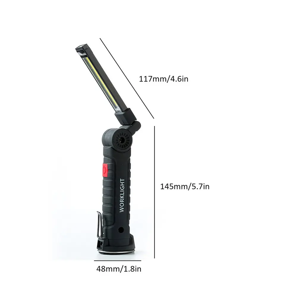 

Usb Charging Cob Folding Auto Repair Lamp Working Lamp Large 10w