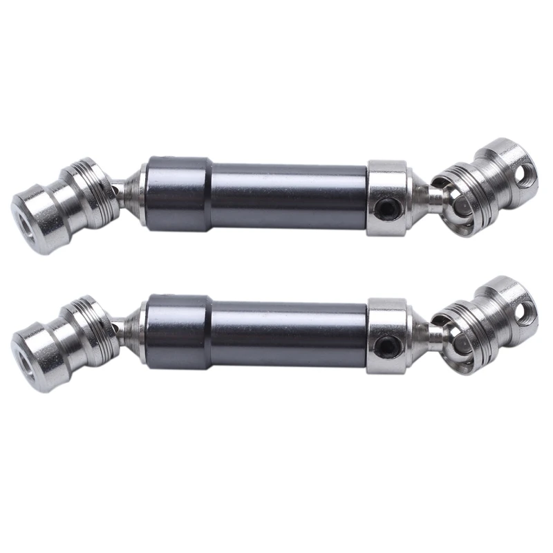 

2Pcs Metal Rear Center Drive Shaft CVD Transmission Shaft For 1:12 Wltoys 12428 12423 RC Car