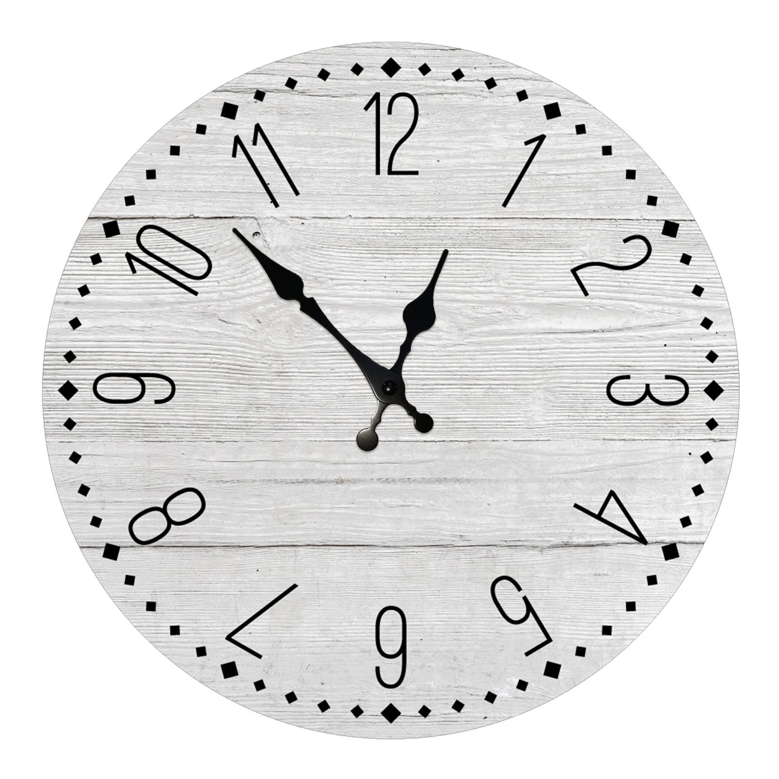 

Arabic Numeral Design Round Wooden Wall Clock Home Decor Fashion Silent Wall Clock Wood for Living Room Decorative Wall Clocks