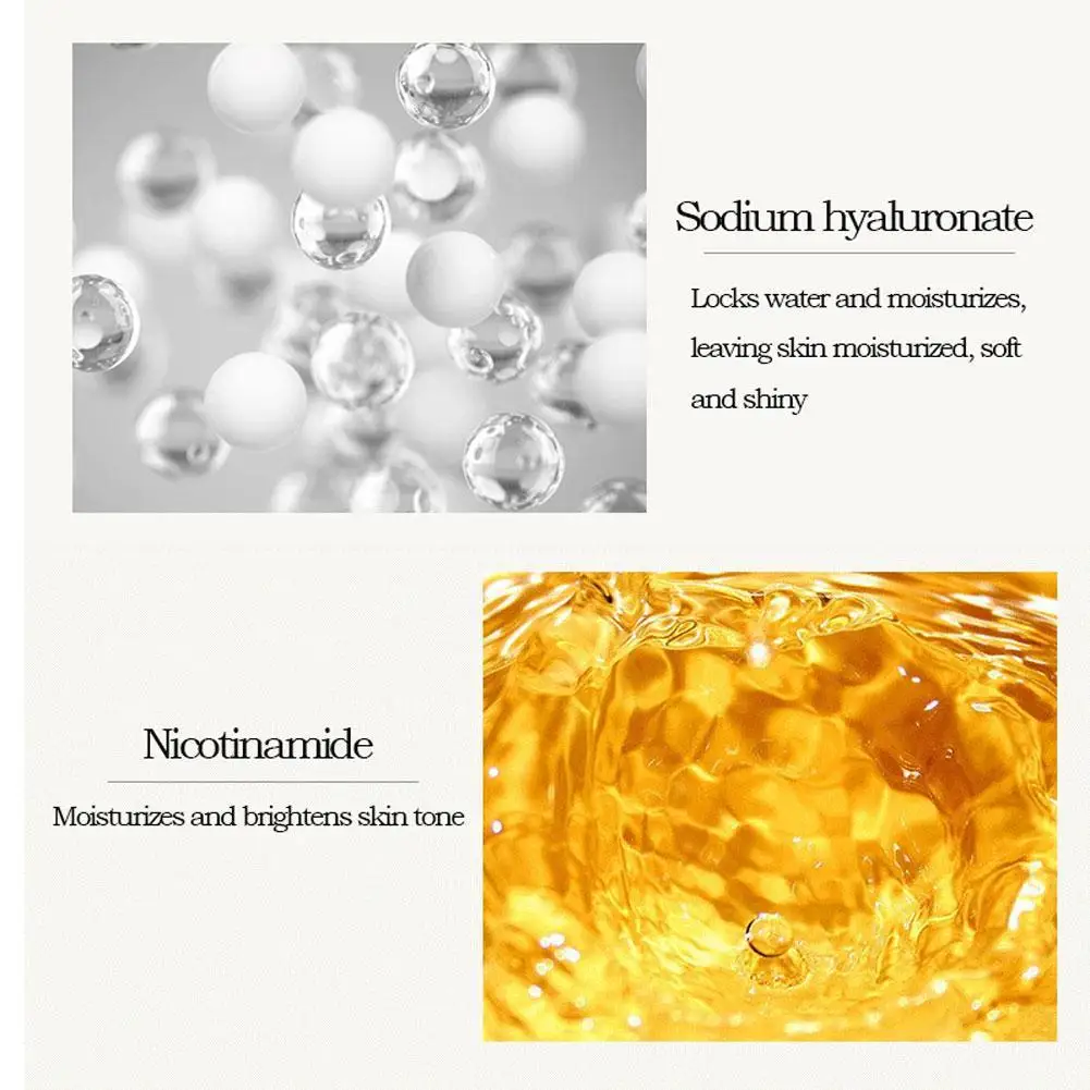 

Hyaluronic Acid Collagen Dicrack Yeast Hyaluronic Acid Essence Moisturizing Creamy Skin Care 2ml x 60