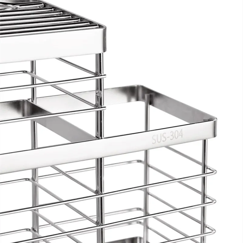 Сушилка для столовых приборов из нержавеющей стали 304|Полки и держатели| |