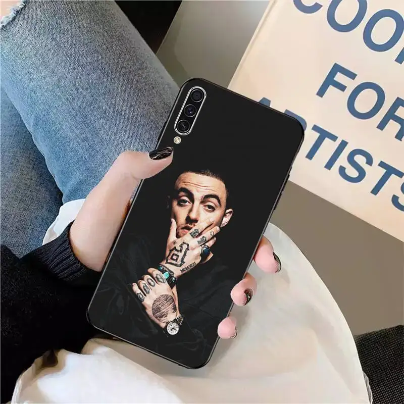 

Macs Miller rapper singer Phone Case For Samsung galaxy A S note 10 7 8 9 20 30 31 40 50 51 70 71 21 s ultra plus