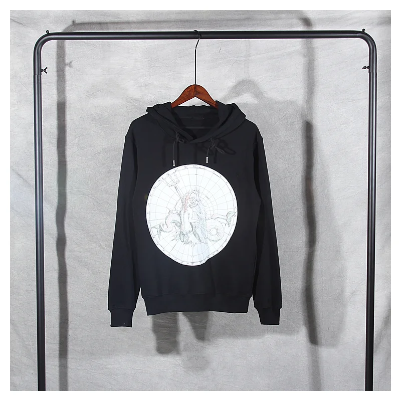 

Новинка 2022, осенне-зимнее пальто Haiwang, толстовка с принтом для пары, уличный ленивый стиль, тонкая свободная Мужская и женская модель