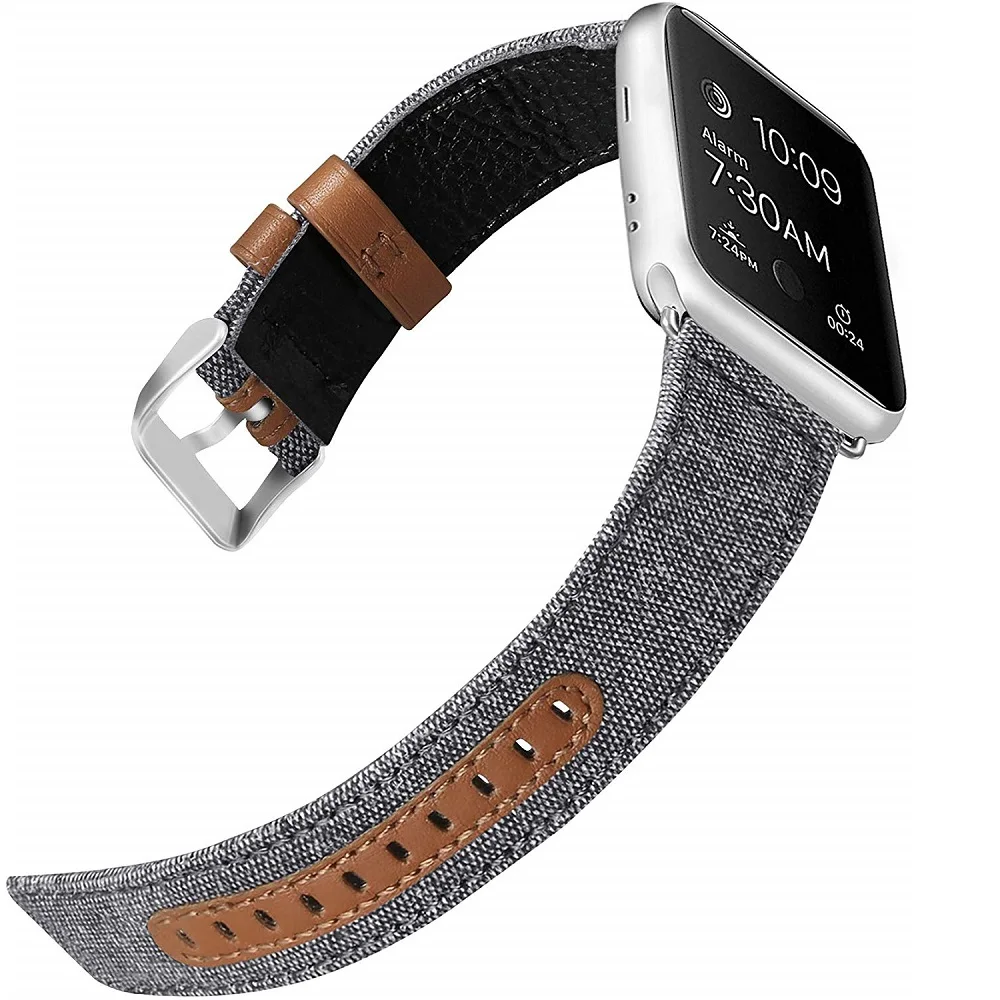 Cinturino для apple watch 42 мм ремешки для iWatch iphone watch apple watch  ремешок браслет montre cuir серия 5 44 мм | Наручные часы | АлиЭкспресс