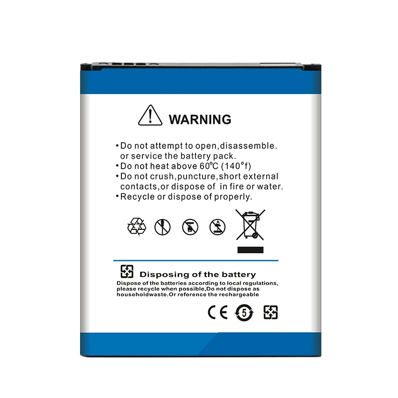 5150mAh EB425161LU для Samsung Galaxy S3 мини батарея i8190 i699 Ace 2 i8160 S7562 S7568 i8190N i739 S7560 S7580 s3mini