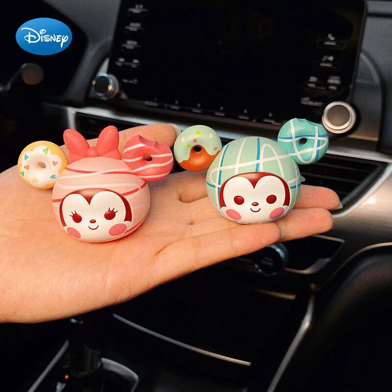 

Cartoon Mickey Mouse Car Air Freshener Donut Mickey Mouse Air Out Perfume Car Goods Interior Accessories Decoration ForGirl