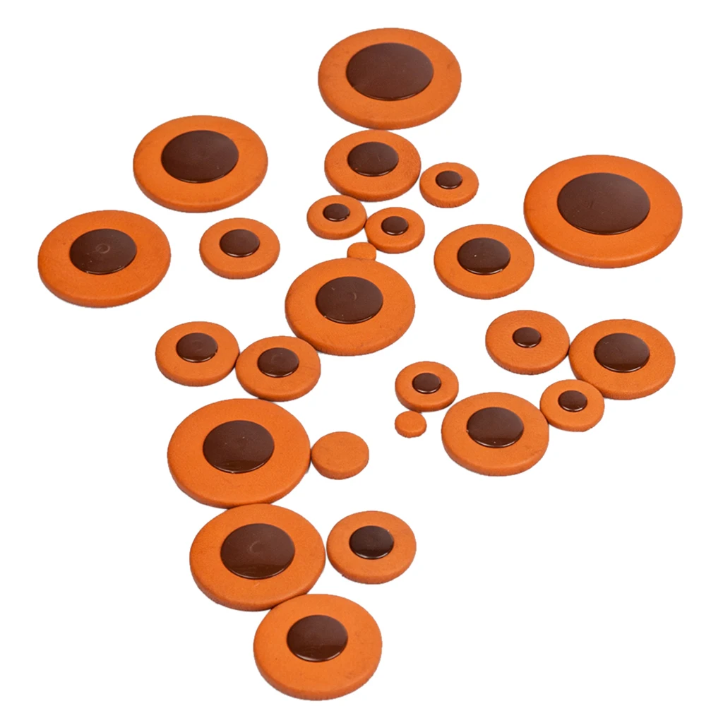 

25x Alto Saxophone Pads Replacement Set for Alto Saxophone Accessory
