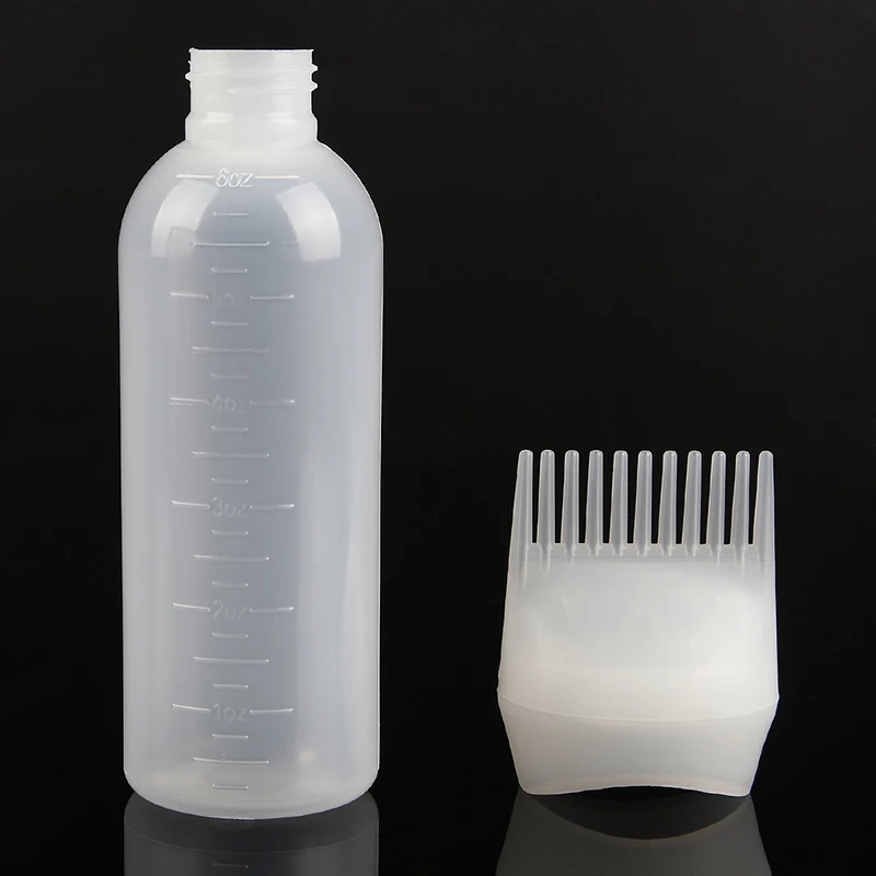 

1PC Professional Hair Dye Bottle Applicator Brush Dispensing Salon Hair Coloring Dyeing Hair Dry Cleaning Bottle for Girls