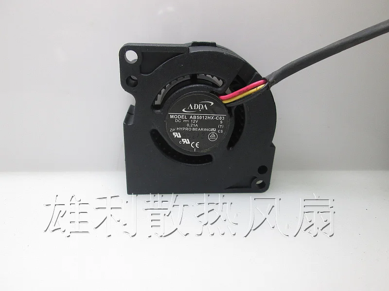 

Новый AB5012HX-C03 5020 12V 0.21A 5 см защиты электродвигателя Вентилятор охлаждения