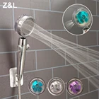 Насадка для душа, вращающаяся на 360 градусов, с сильным давлением