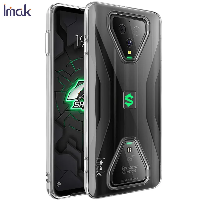Прозрачный чехол IMAK из ТПУ Для Xiaomi BlackShark 3 3S Black Shark Pro мягкий силиконовый