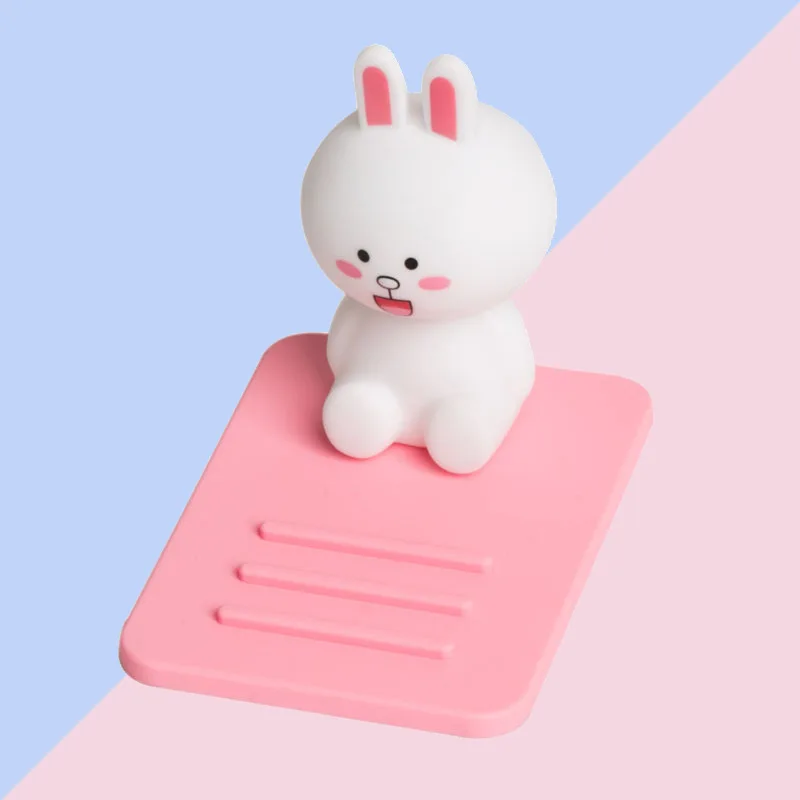 cartoon character silicone doll desktop mobile cell phone holder stand for iphone ipad smartphone desk tablet bracket mini lazy free global shipping