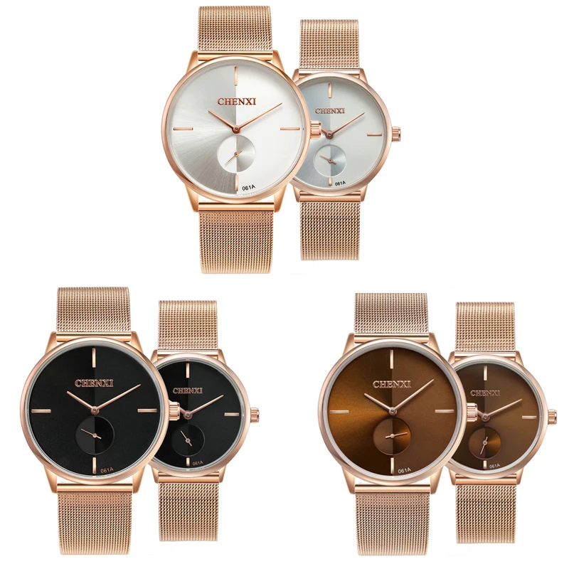 Парные часы новинка 2019 модные сетчатые для влюбленных студенческие парные