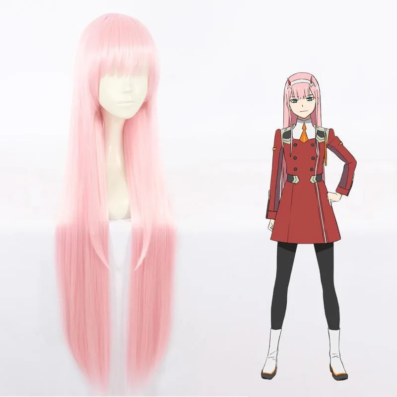 Аниме одежда Zero Two Косплей Костюм любимый в FRANXX 02 женская юбка платье красное