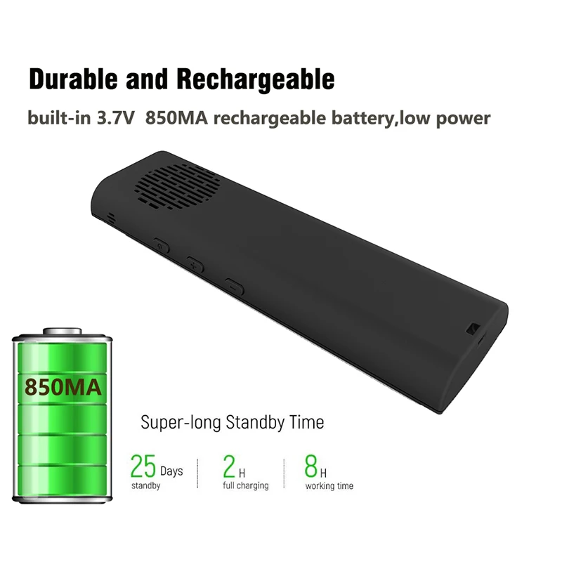 Мини Портативный T6 беспроводной смарт-переводчик 30 языков двусторонний