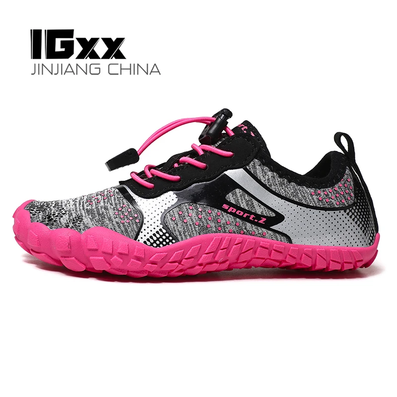 

IGxx Water Shoes for Kids Boys Girls Aqua Socks Barefoot Beach Sports Swim Quick Dry Lightweight Walking Hiking Wading Sneakers