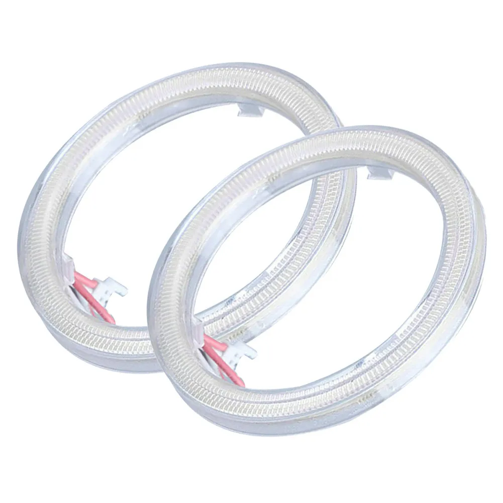 

Halo Ring Angel Eyes COB DRL Fog LED Lamp Light Parts Retrofit White 70mm