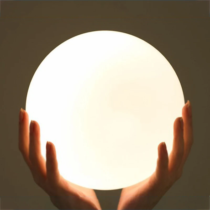 Nordic simple Ball стеклянная настольная лампа современный простой цветной светильник