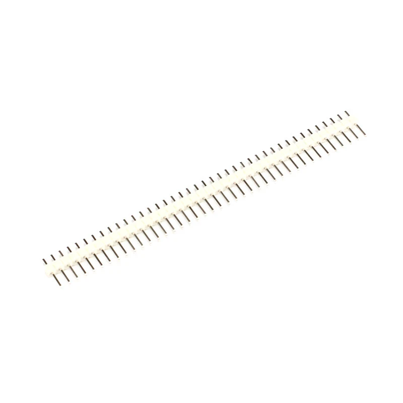 

20pcs single row needle double row needle 2.54MM pitch 1*40P pin 2*40P straight needle copper pin