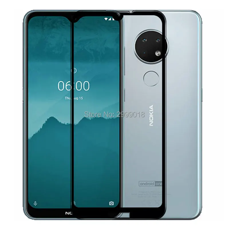 3D для Nokia 7,2 полное покрытие Закаленное стекло Защитная пленка для экрана Nokia 7,2 9H защитная пленка на Nokia 7,2 TA-1196 TA-1181 TA-1178