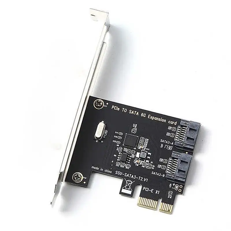 pci e 20 x1 до 2 порты sata iii 6 гбсек внутрен
