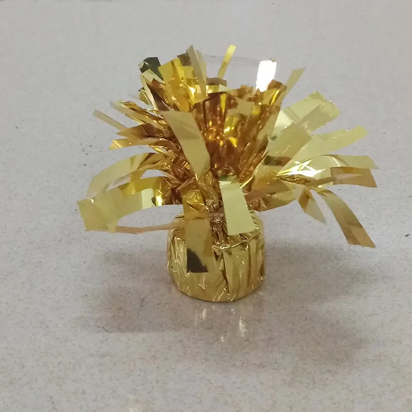 gold foil weight Свадебные гелиевые подвески для воздушных шаров, держатель шаров из гравитационного блока, 8 г/17 г/30 г/70 г, вечерние украшения на день рождения - Цвет: gold foil weight