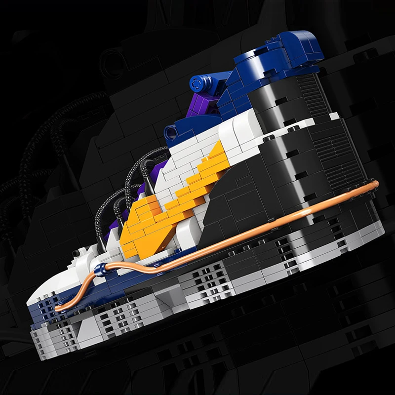 Спортивная баскетбольная обувь строительные блоки модели кроссовок контейнер