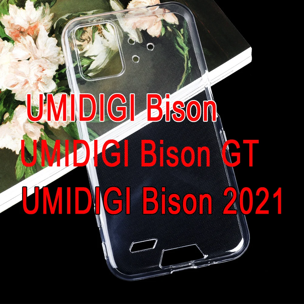 

Case For Umidigi Bison GT 2021 Cover Shockproof Silicone Soft Phone Protective Shell For Umi Bison 2021 GT Case Funda