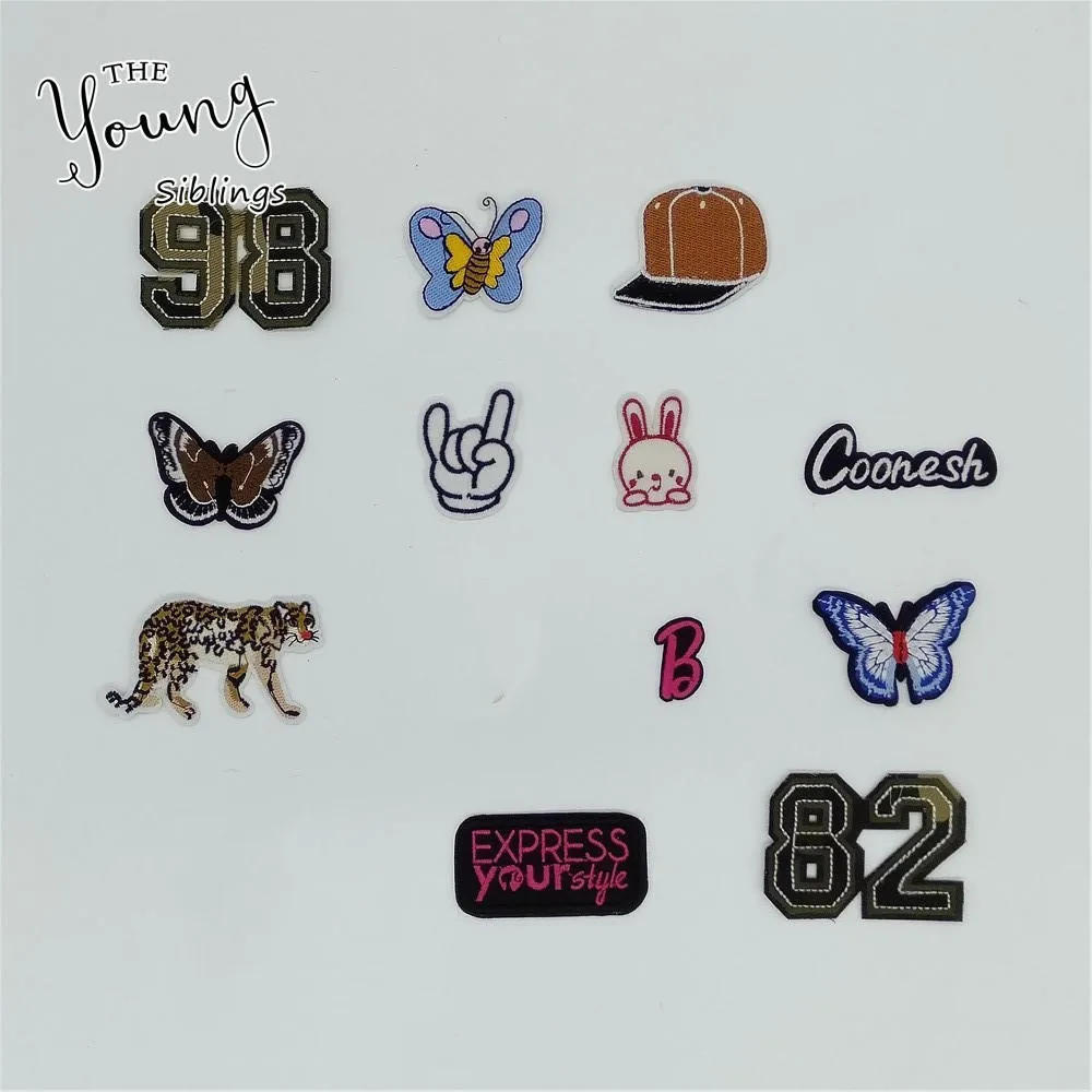 Горячая Распродажа нашивки железные вышивка аппликация сделай сам аксессуары