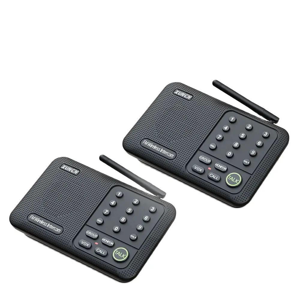 Intercoms, Wireless Intercom System for Home, Long Range House Intercom System for Office, Two Way Room to Room Wireless Interco