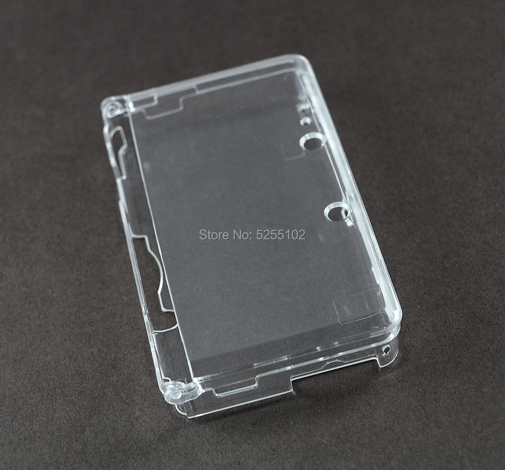 Горячая распродажа Прозрачный Пластик прозрачного хрусталя чехол для 3DS
