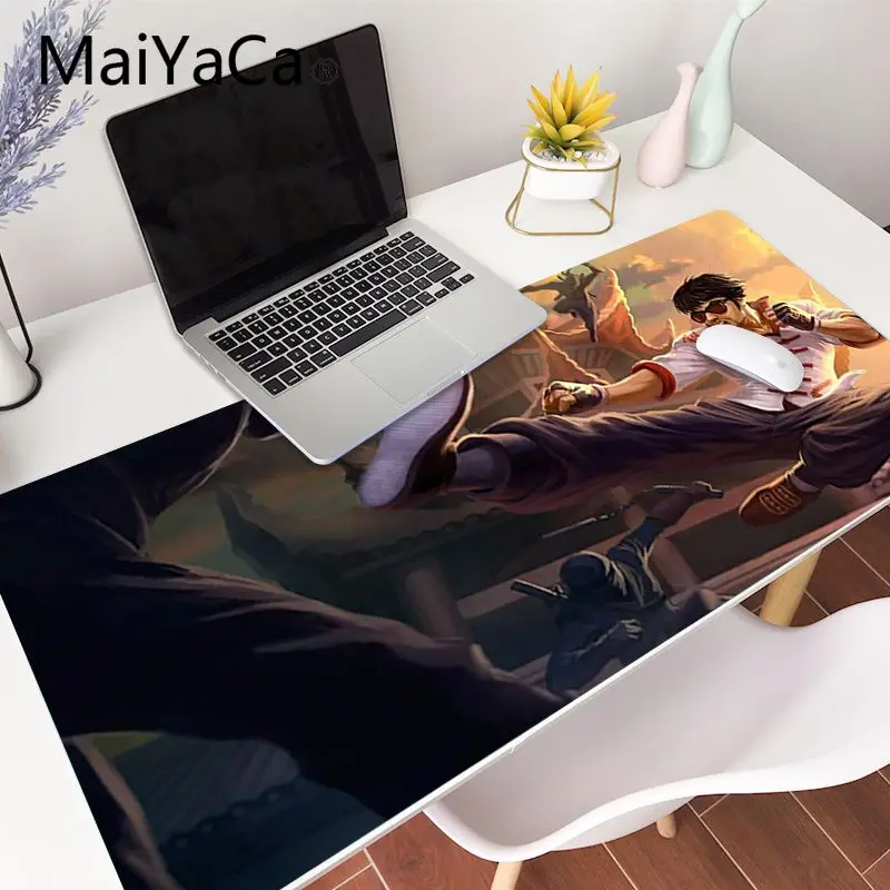 MaiYaCa 2020 новый коврик для мыши League of Legends Lee sin игровые аксессуары Клавиатура xxl