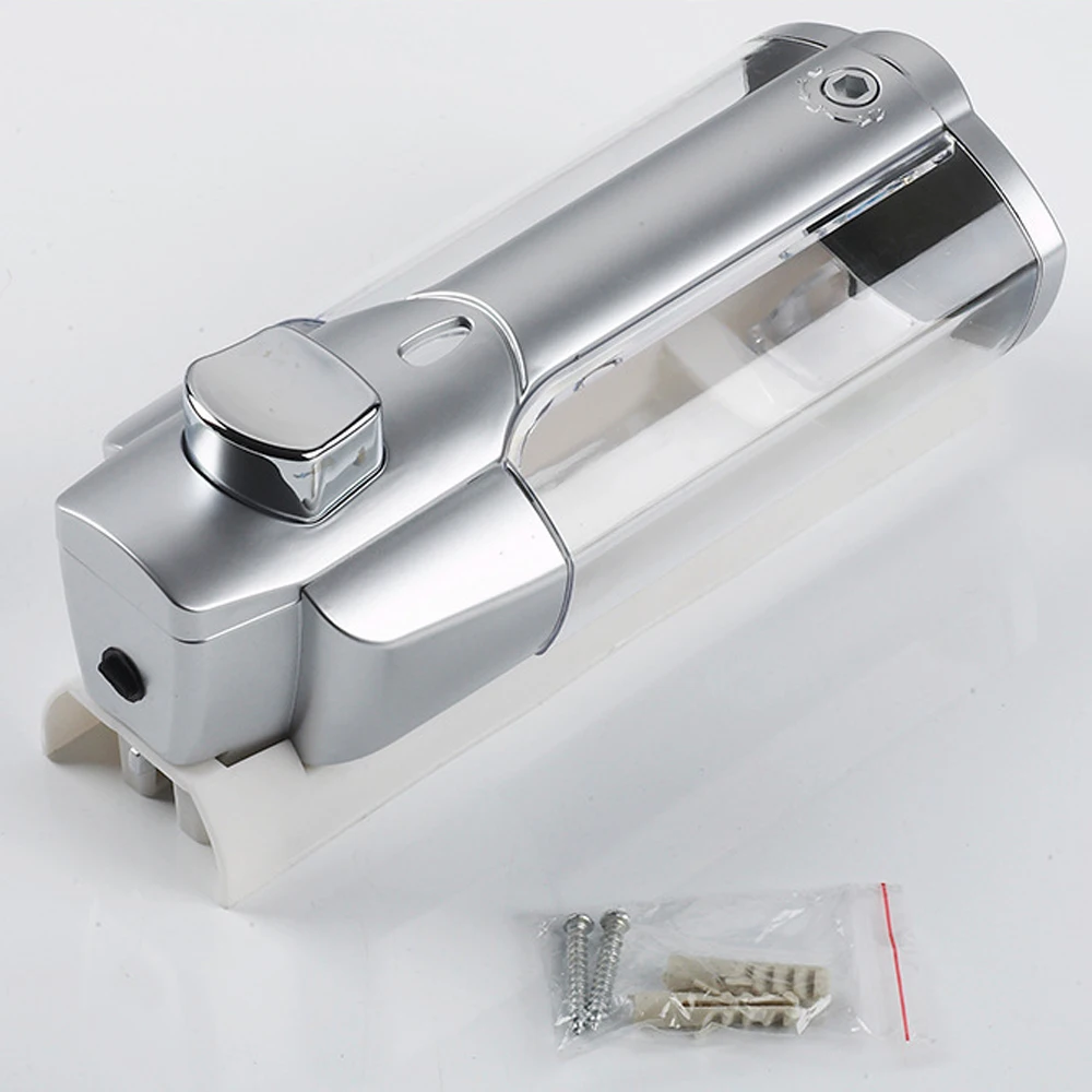 Настенный смеситель для душа дозаторы жидкого мыла 350 мл мыло рук шампунь