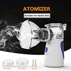 Портативный Бесшумный ультразвуковой ингалятор для детей и взрослых